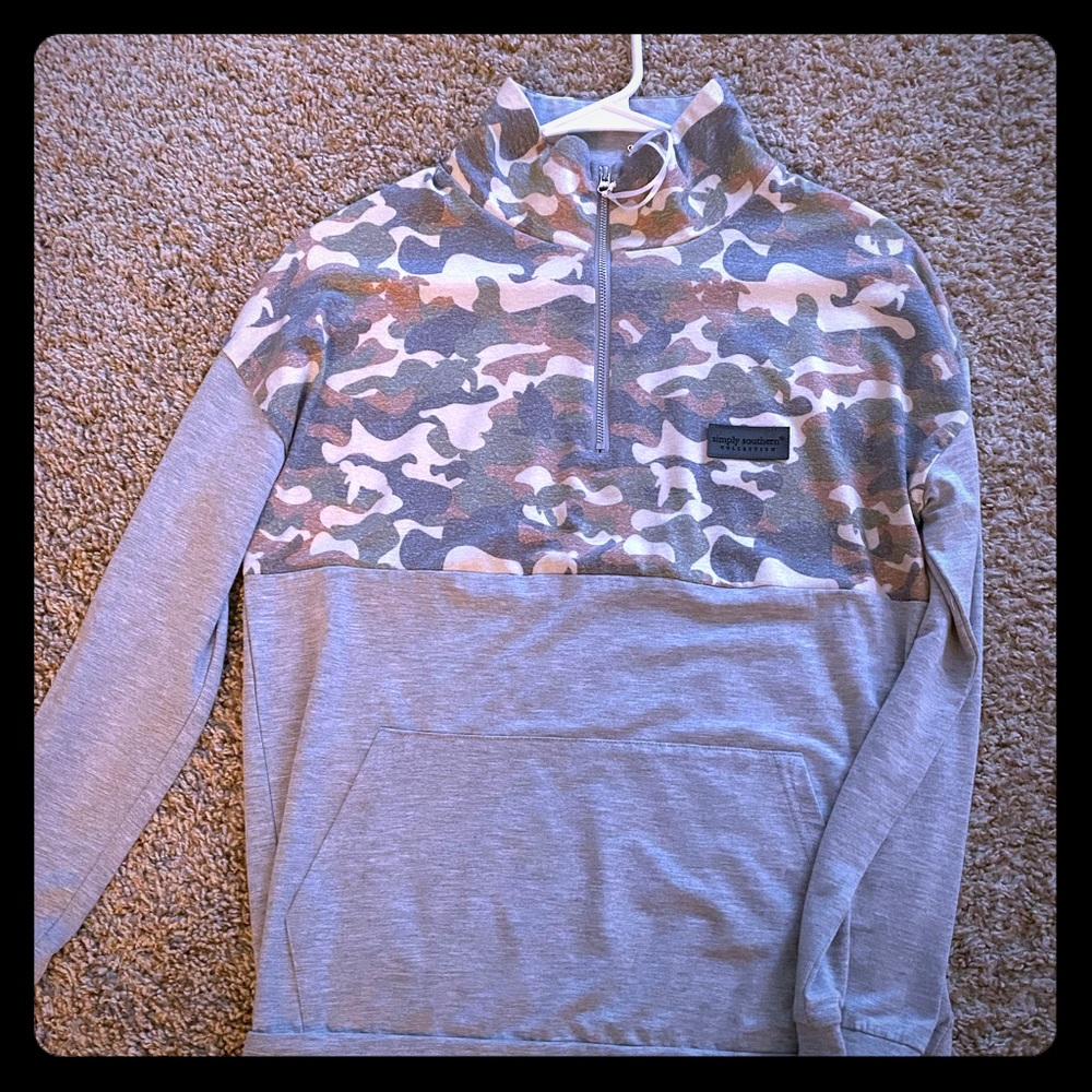 Brand new simply southern half zip pullover